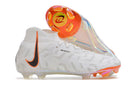 NIKE PHANTO LUNA ELITE FG BRANCO LARANJA