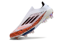 ADIDAS F50 INFANTIL 34 AO 38 BRANCO LARANJA SAVANA