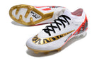 NIKE AIR ZOOM MERCURIAL VAPOR 15 BRANCO OURO ASAS
