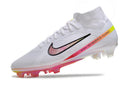 CHUTEIRA NIKE AIR ZOOM SUPERFLY 9 FG BRANCO ROSA MIX