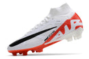 Chuteira NIKE Air Zoom Superfly 9 Elite FG BRANCO VERMELHO
