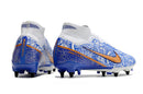 NIKE MERCURIAL SUPERFLY 9 TRAVA MISTA BRANCO AZUL