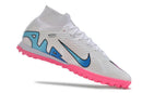 NIKE AIR MERCURIAL SUPERFLY 9 ELITE SOCIETY BRANCO ROSA COLOR