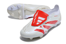 ADIDAS PREDATOR ACCURACY+ FG BRANCA VEREMLHO