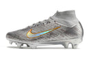 Chuteira NIKE Air Zoom Superfly 9 Elite FG PRATA