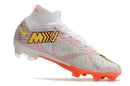 Chuteira NIKE Air Zoom Superfly 9 Elite FG BRANCO LARANJA