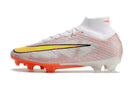 Chuteira NIKE Air Zoom Superfly 9 Elite FG BRANCO LARANJA