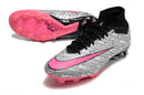Chuteira NIKE Air Zoom Superfly 9 Elite FG CINZA ROSA