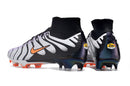 CHUTEIRA NIKE AIR ZOOM SUPERFLY 9 ELITE FG PRETO BRANCO MIX