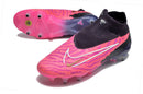 NIKE PHANTOM GX ELITE TRAVA DE ALUMÍNIO ROSA PRETO