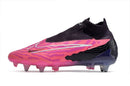 NIKE PHANTOM GX ELITE TRAVA DE ALUMÍNIO ROSA PRETO