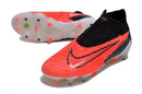 NIKE PHANTOM GX ELITE TRAVA DE ALUMÍNIO VERMELHO PRETO