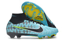 CHUTEIRA NIKE AIR ZOOM SUPERFLY 9 FG AZUL PRETO MIX