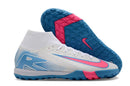 NIKE MERCURIAL AIR ZOOM SUPERFLY 10 PRO SOCIETY BRANCO AZUL