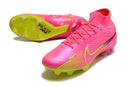 Chuteira NIKE Air Zoom Superfly 9 Elite FG ROSA GREEN