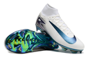 NIKE SUPERFLY 10 INFATIL 34 AO 38 BRANCO AZUL