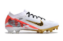NIKE AIR ZOOM MERCURIAL VAPOR 15 BRANCO OURO ASAS