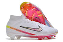CHUTEIRA NIKE AIR ZOOM SUPERFLY 9 FG BRANCO ROSA MIX