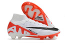 Chuteira NIKE Air Zoom Superfly 9 Elite FG BRANCO VERMELHO