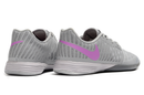 NIKE LUNAR GATO FUTSAL BRANCO CINZA LILAS