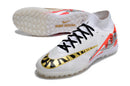 NIKE AIR MERCURIAL SUPERFLY 9 ELITE SOCIETY BRANCO VERMELHO GOLD