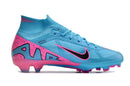 CHUTEIRA NIKE AIR ZOOM SUPERFLY 9 FG AZUL ROSA