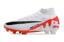Chuteira NIKE Air Zoom Superfly 9 Elite FG BRANCO VERMELHO