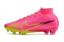 Chuteira NIKE Air Zoom Superfly 9 Elite FG ROSA GREEN