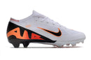 NIKE AIR ZOOM MERCURIAL VAPOR 15 ELITE BRANCO LARANJA