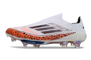 ADIDAS F50 INFANTIL 34 AO 38 BRANCO LARANJA SAVANA