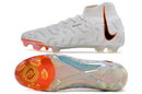 NIKE PHANTO LUNA ELITE FG BRANCO LARANJA