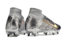 NIKE MERCURIAL SUPERFLY 9 TRAVA CINZA ESPECIAL