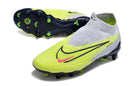 NIKE PHANTOM GX ELITE TRAVA DE ALUMÍNIO CINZA AMARELO