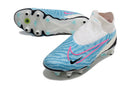 NIKE PHANTOM GX ELITE TRAVA DE ALUMÍNIO AZUL BRANCO