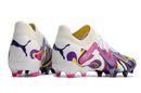 PUMA FUTURE ULTIMATE BRANCO ROXO COLOR