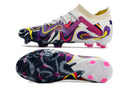 PUMA FUTURE ULTIMATE BRANCO ROXO COLOR