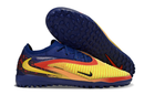 CHUTEIRA SOCIETY NIKE PHANTOM GX TF AZUL MARINHO/AMARELO (PRONTA ENTREGA)