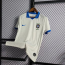 CAMISA POLO BRANCA BRASIL 2022