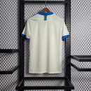 CAMISA POLO BRANCA BRASIL 2022
