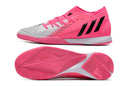 CHUTEIRA ADIDAS PREDATOR EDGE.1 FUTSAL " Branco Rosa "