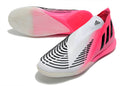 CHUTEIRA ADIDAS PREDATOR EDGE.+ FUTSAL " Branco Rosa "