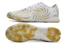 CHUTEIRA ADIDAS X SPEEDPORTAL FUTSAL " Branco Dourado "