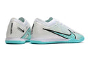 Nike Air Zoom Mercurial Vapor 15 Elite Futsal " Branco AZUL Marinho "