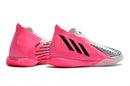 CHUTEIRA ADIDAS PREDATOR EDGE.+ FUTSAL " Branco Rosa "