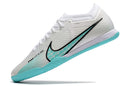 Nike Air Zoom Mercurial Vapor 15 Elite Futsal " Branco AZUL Marinho "