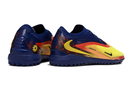 CHUTEIRA SOCIETY NIKE PHANTOM GX TF AZUL MARINHO/AMARELO (PRONTA ENTREGA)