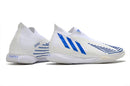 CHUTEIRA ADIDAS PREDATOR EDGE.+ FUTSAL " Branco Azul "