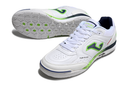 CHUTEIRA FUTSAL JOMA TOP FLEX BRANCO/VERDE (PRONTA ENTREGA)