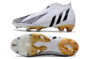 Adidas Predator Edge Geometric+ FG " BRANCO DOURADO "