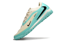 CHUTEIRA SOCIETY NIKE PHANTOM REACTX 6 PRO TF VERDE ÁGUA OFF-WHITE E PRETO(PRONTA ENTREGA)